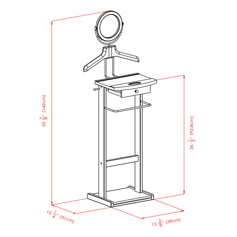 Alfred - Valet Stand