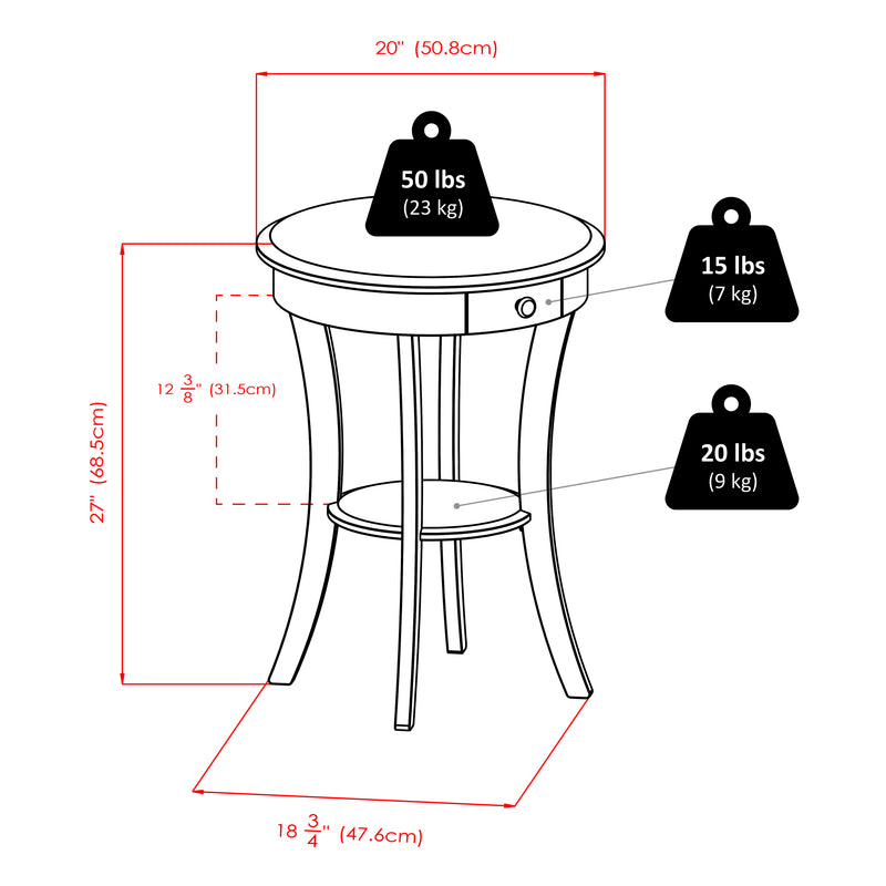 Sasha - Accent Table