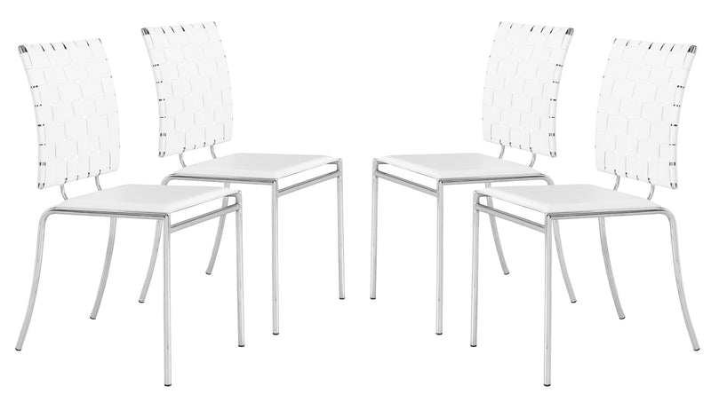 Criss Cross Dining Chair Set