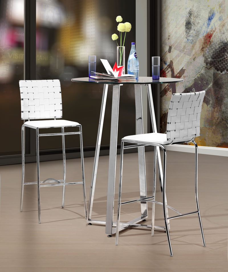 Criss Cross Bar Chair Set