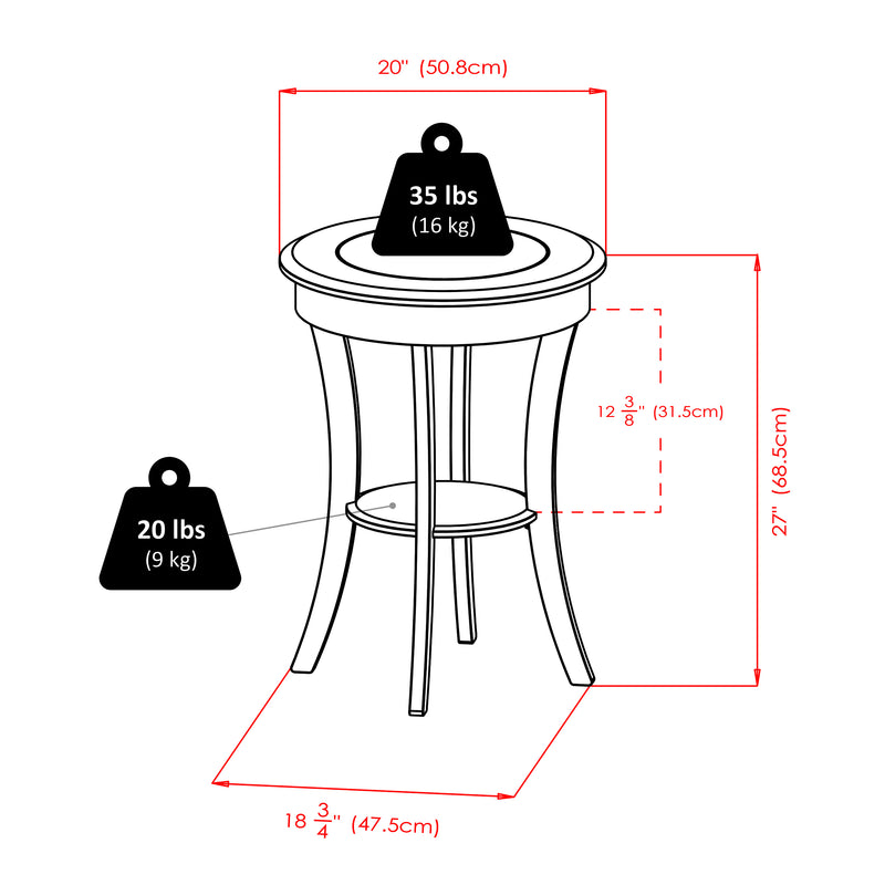 Cassie - Accent Table