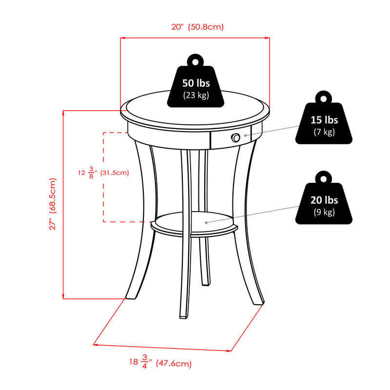 Sasha - Accent Table