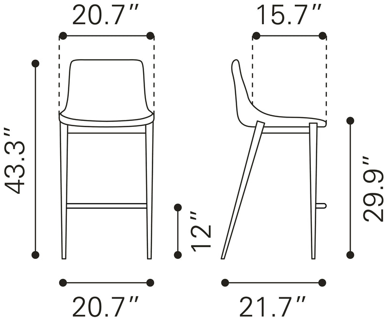 Magnus Bar Chair Set