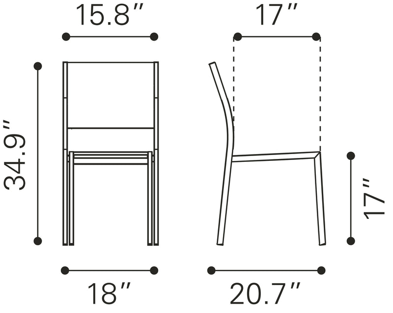 Metropolitan Arm Chair Set