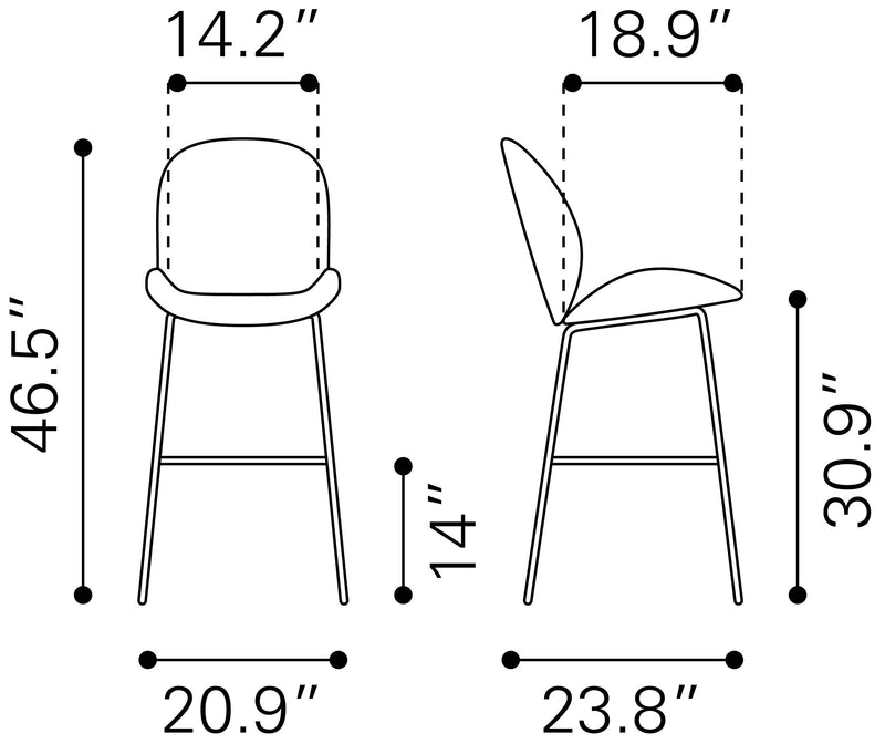 Miles Bar Chair