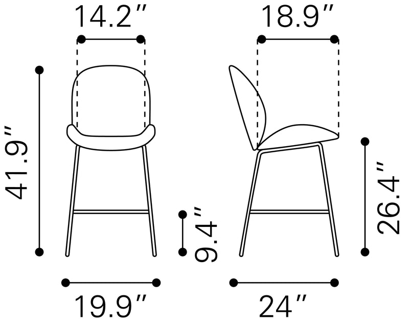 Miles Counter Chair