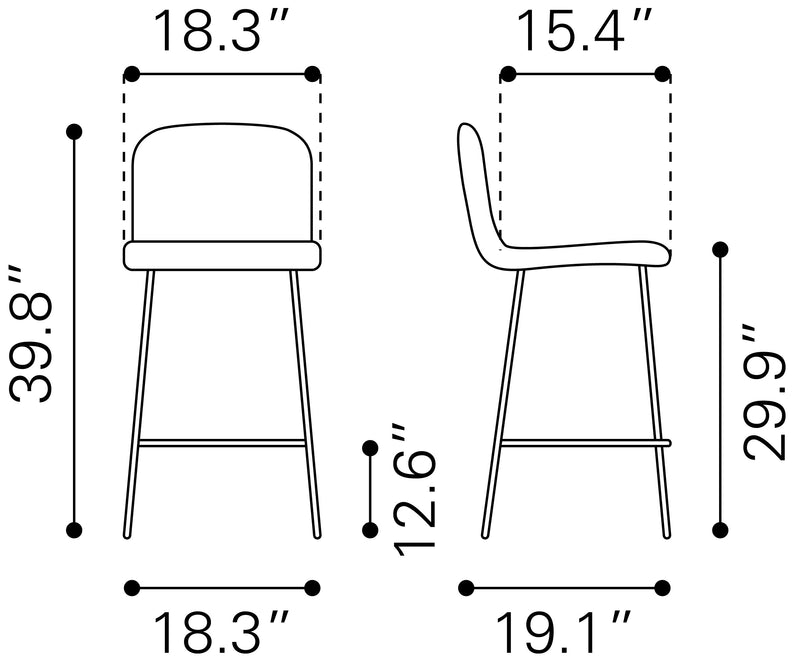 Gironde Bar Chair Set