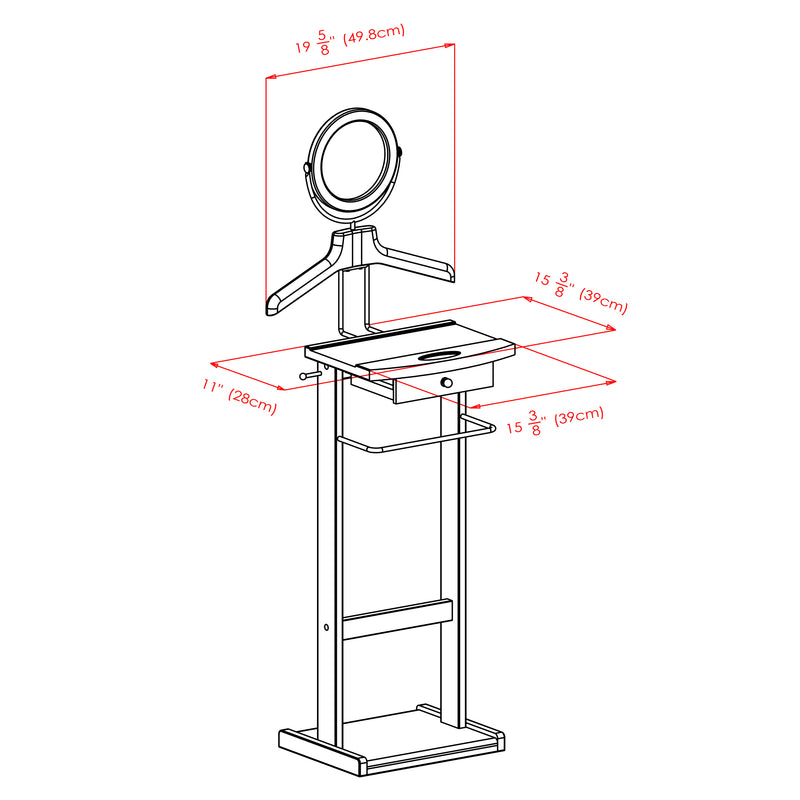 Alfred - Valet Stand