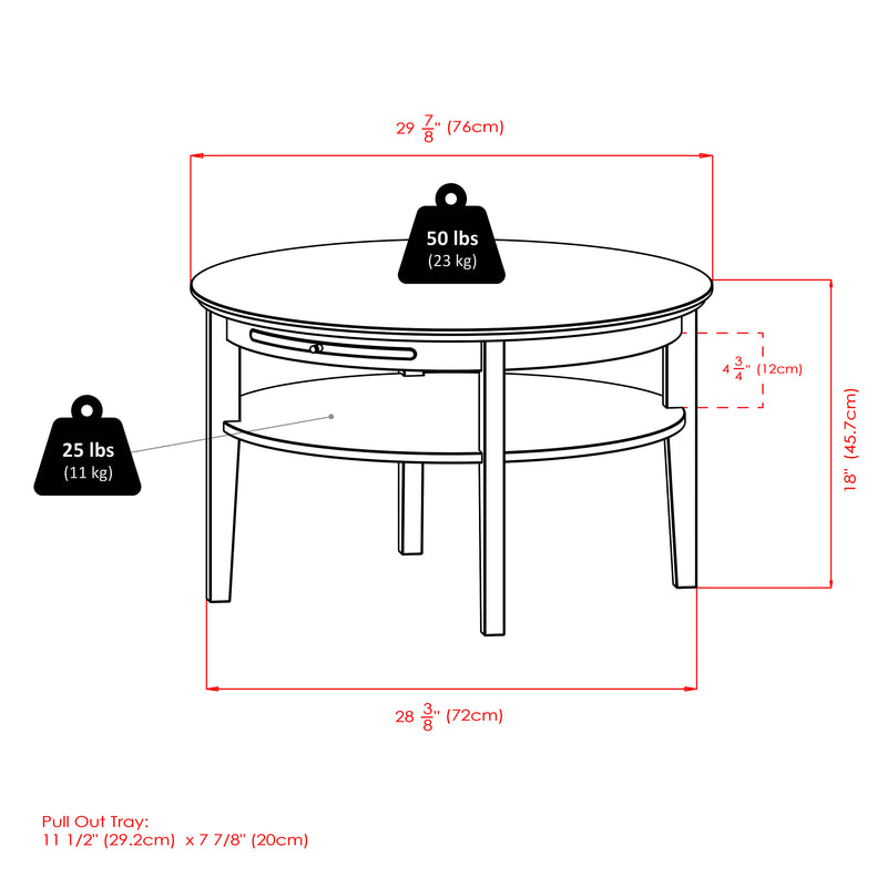 Amelia - Coffee Table