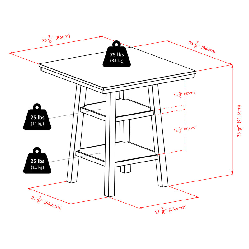 Orlando - High Table Set