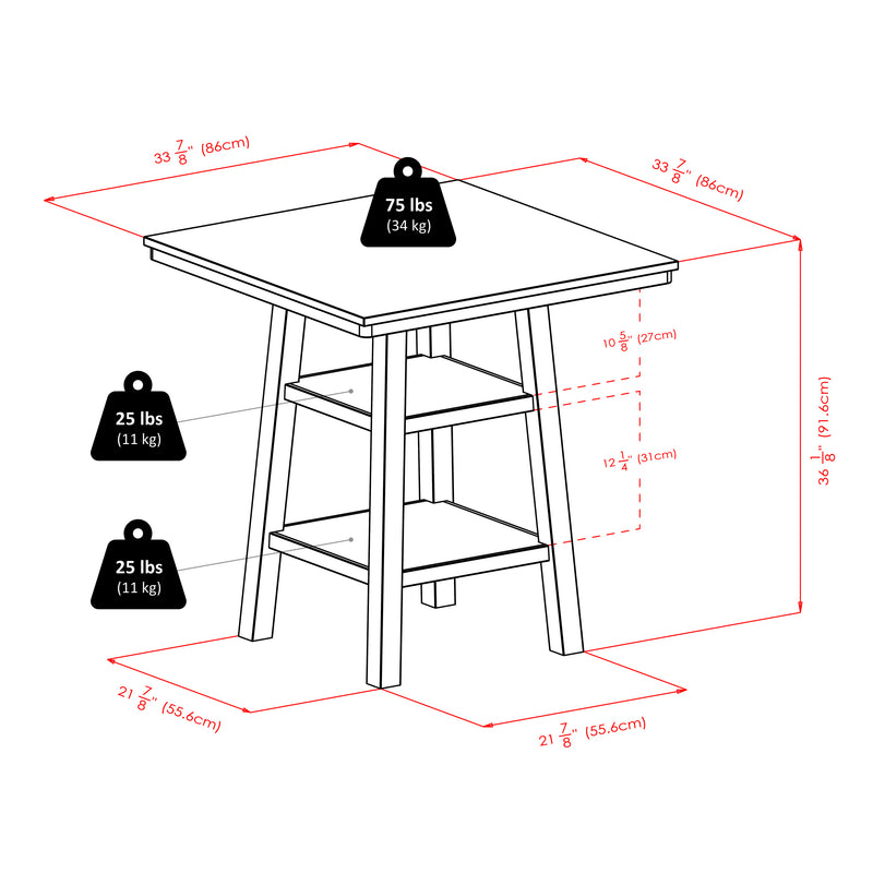 Orlando - High Table Set