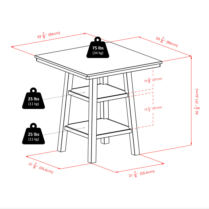 Orlando - High Table Set
