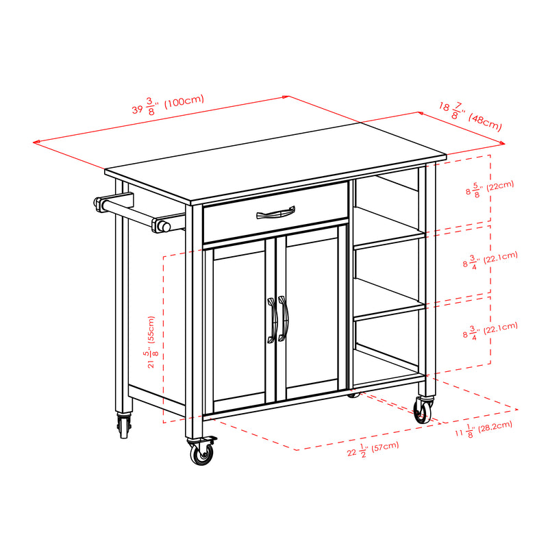 Mabel - Kitchen Cart