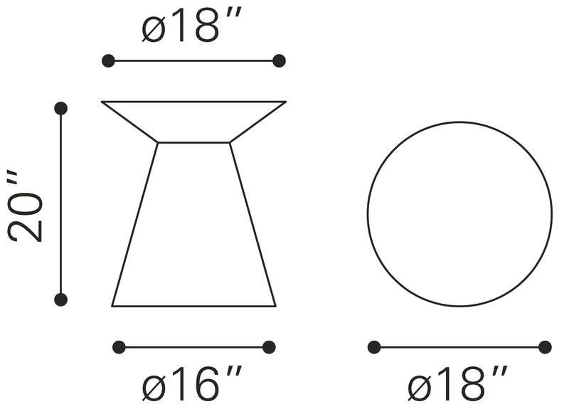 Proton Side Table