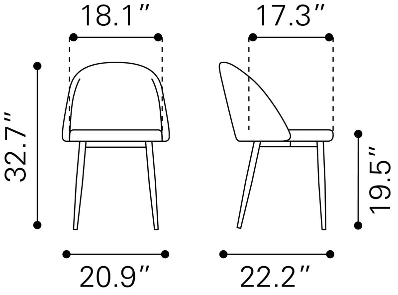 Cozy Dining Chair Set