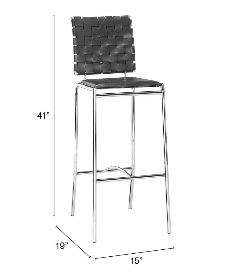 Criss Cross Bar Chair Set